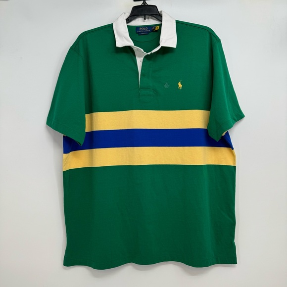 New Polo Ralph Lauren Men's XL Club Classic Fit Mesh Short Sleeve Polo Shirt - Picture 2 of 12